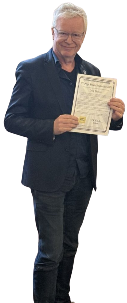 Dirk Theuns winnaar beste journalist 2025